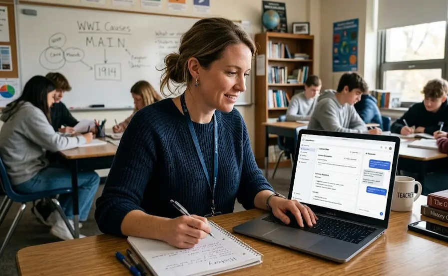 AI Lesson Plans_What Which AI Tools Teachers Use for Lesson Plans
