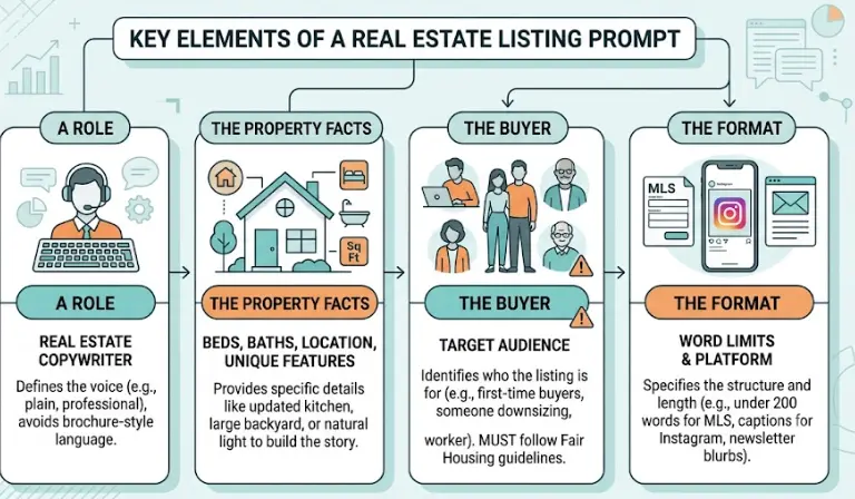 AI Prompts for Real Estate Listings - What to Put in a Real Estate Listing Prompt