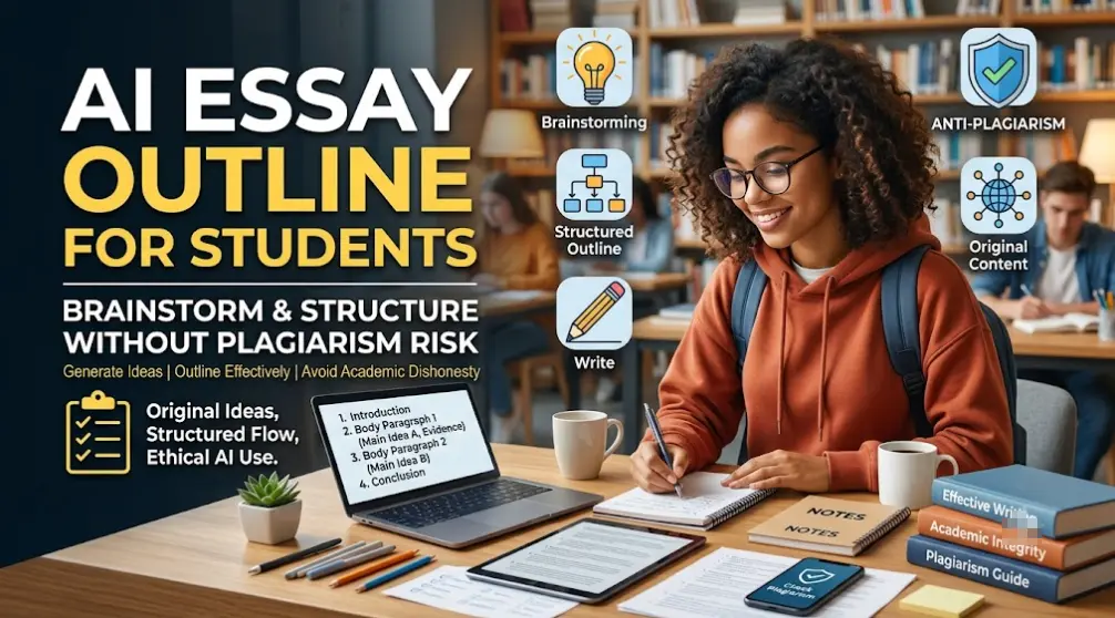 AI Essay Outline for Students - How to Brainstorm and Structure Without Plagiarism Risk