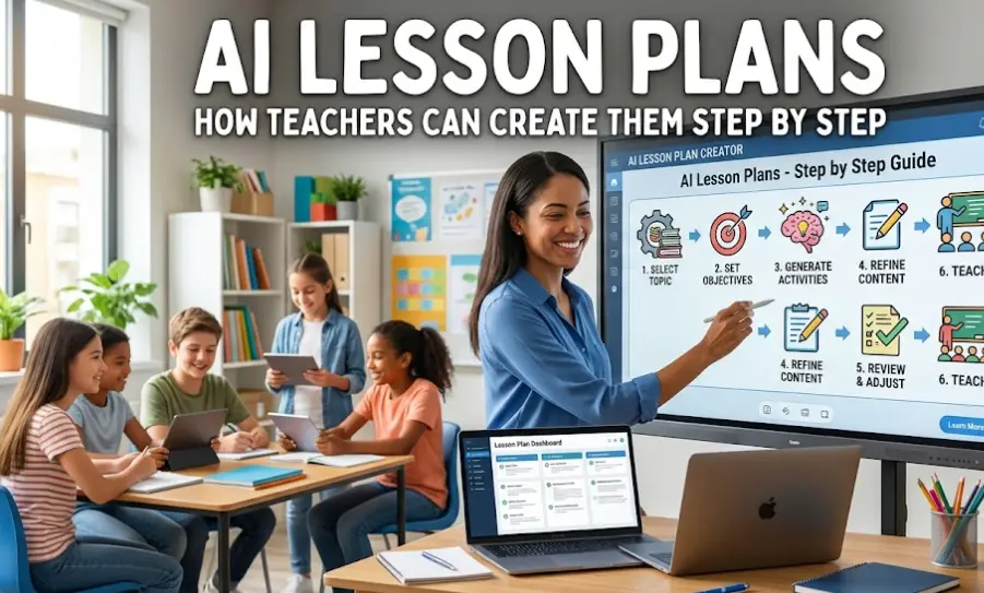 AI Lesson Plans - How Teachers Can Create Them Step by Step