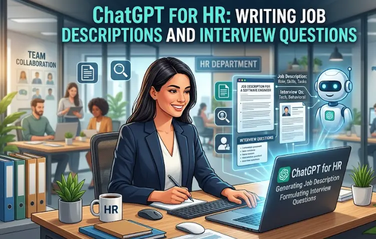ChatGPT for HR - Writing Job Descriptions and Interview Questions